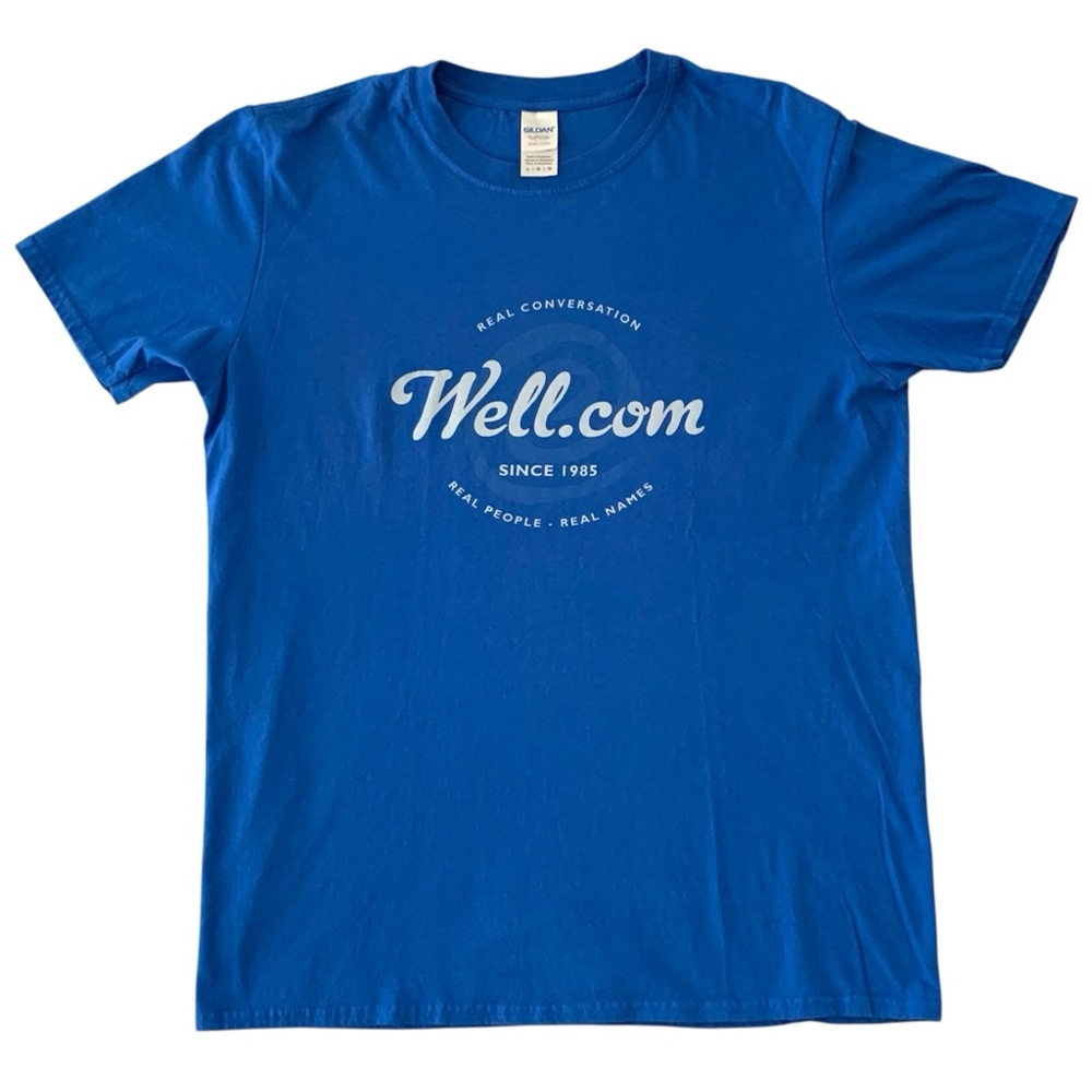 Well.com Royal Blue T-Shirt